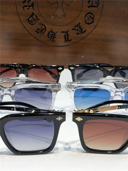 Chrome Hearts 8271 square-frame tinted sunglasses⚜️