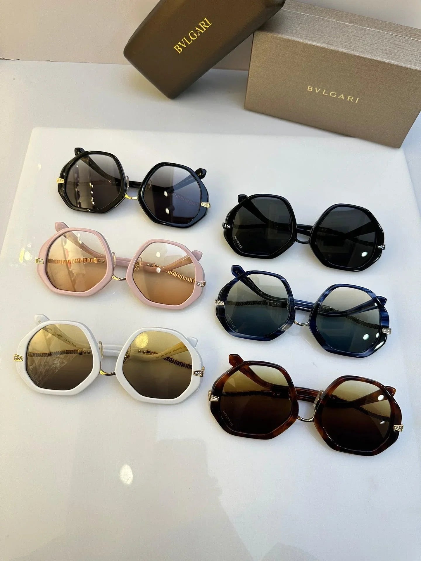 Bvlgari 8242B Sunglasses 55013B Women&