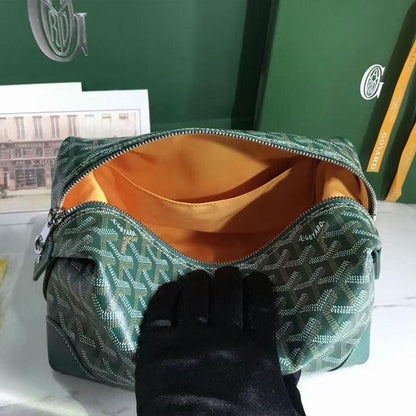 Goyard Bowling 25 Toiletry Bag In Goyardine Canvas✨