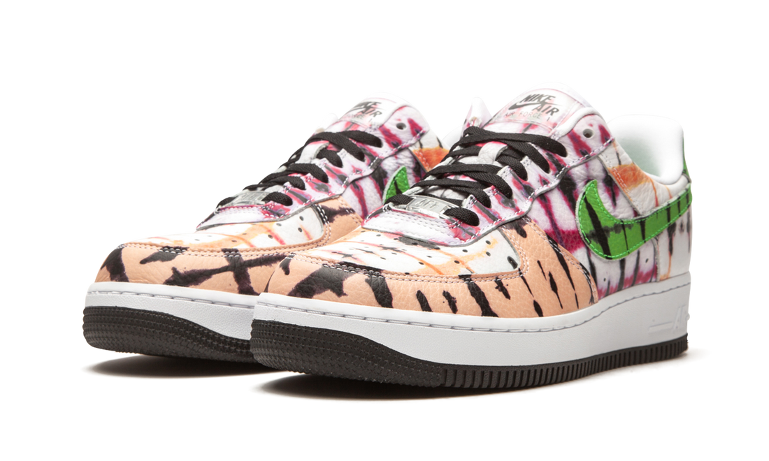 WMNS Air Force 1 Low "Black Tie-Dye" CW1267 101