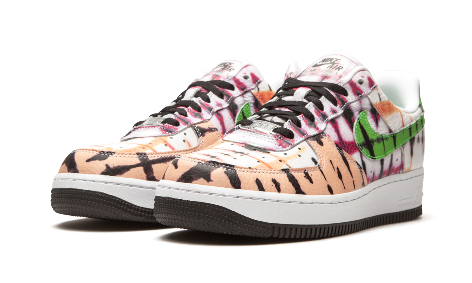 WMNS Air Force 1 Low "Black Tie-Dye" CW1267 101