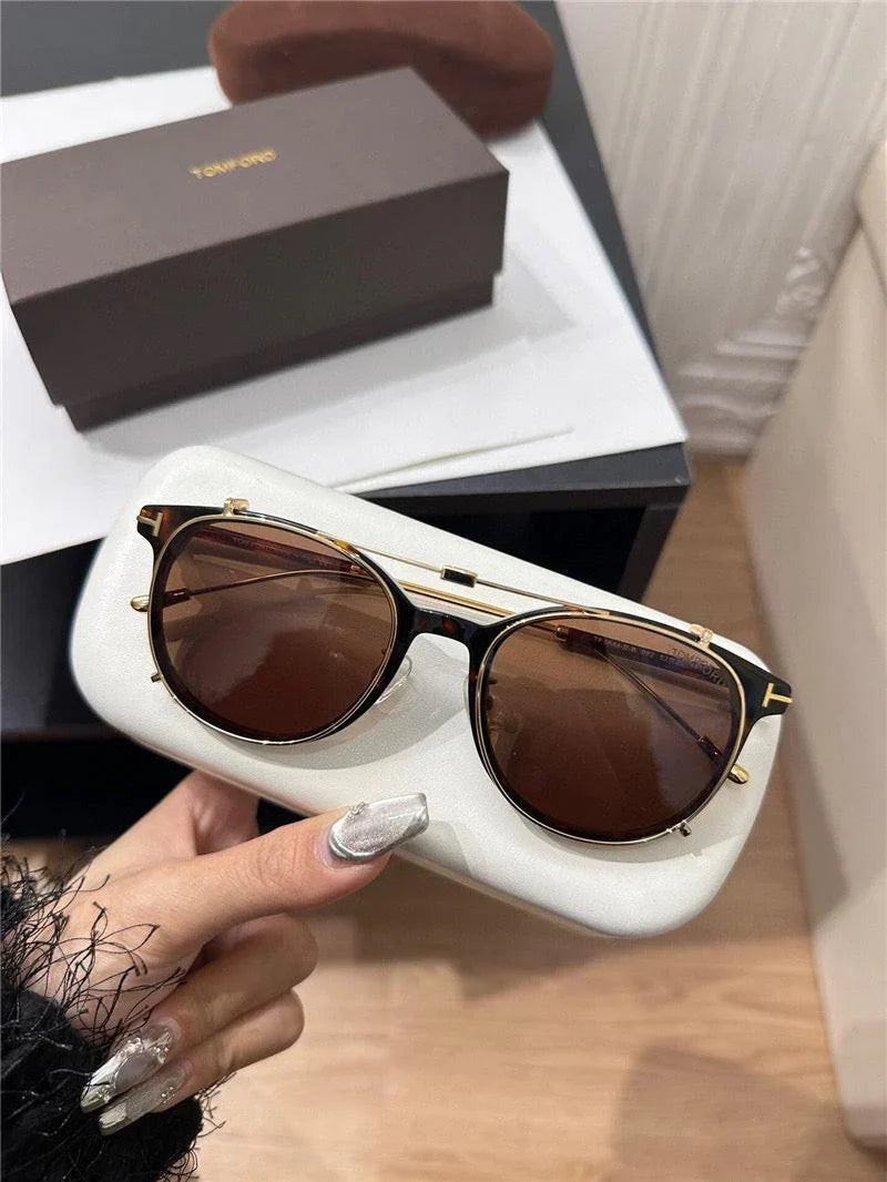 TOM FORD SOFT ROUND FT5644 Sunglasses 🔱