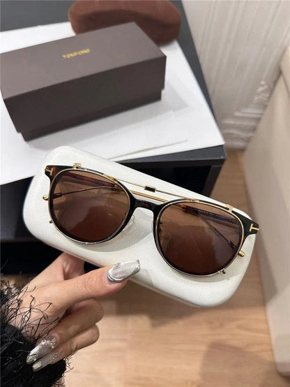 TOM FORD SOFT ROUND FT5644 Sunglasses 🔱