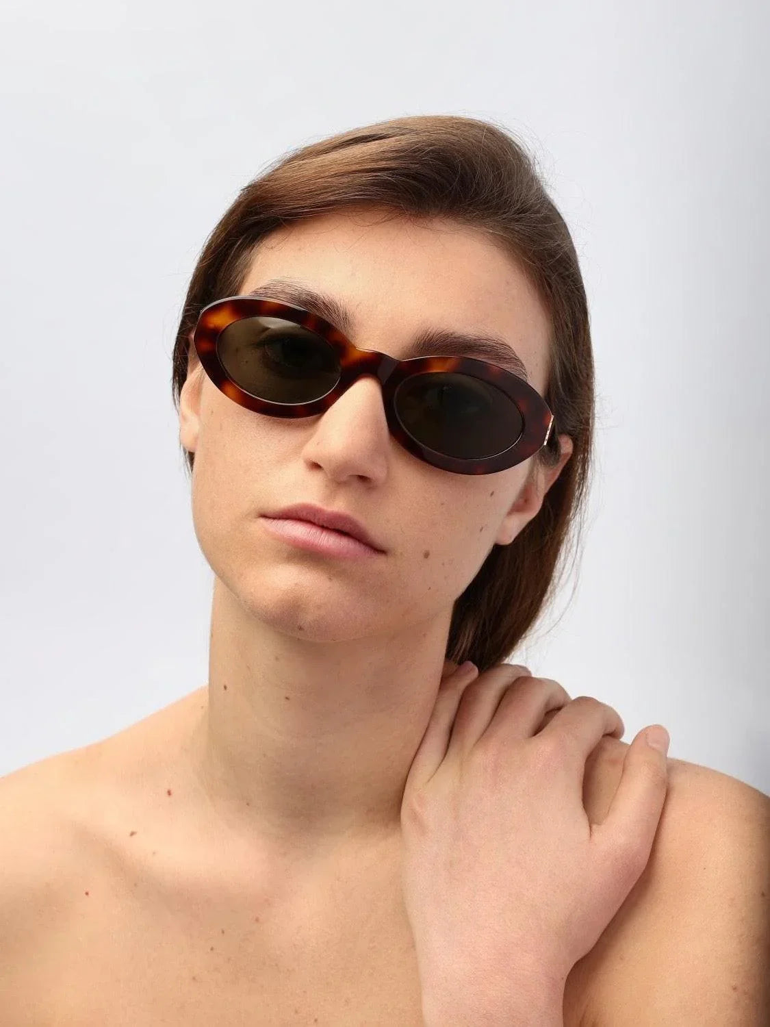 YSL 2024 Saint Laurent Women's Cat Eye SL M136 Sunglasses-7 Colors ✨