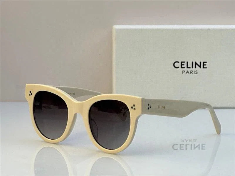 Celine BOLD 3 DOTS CL 4003 IN 01B Round Women&