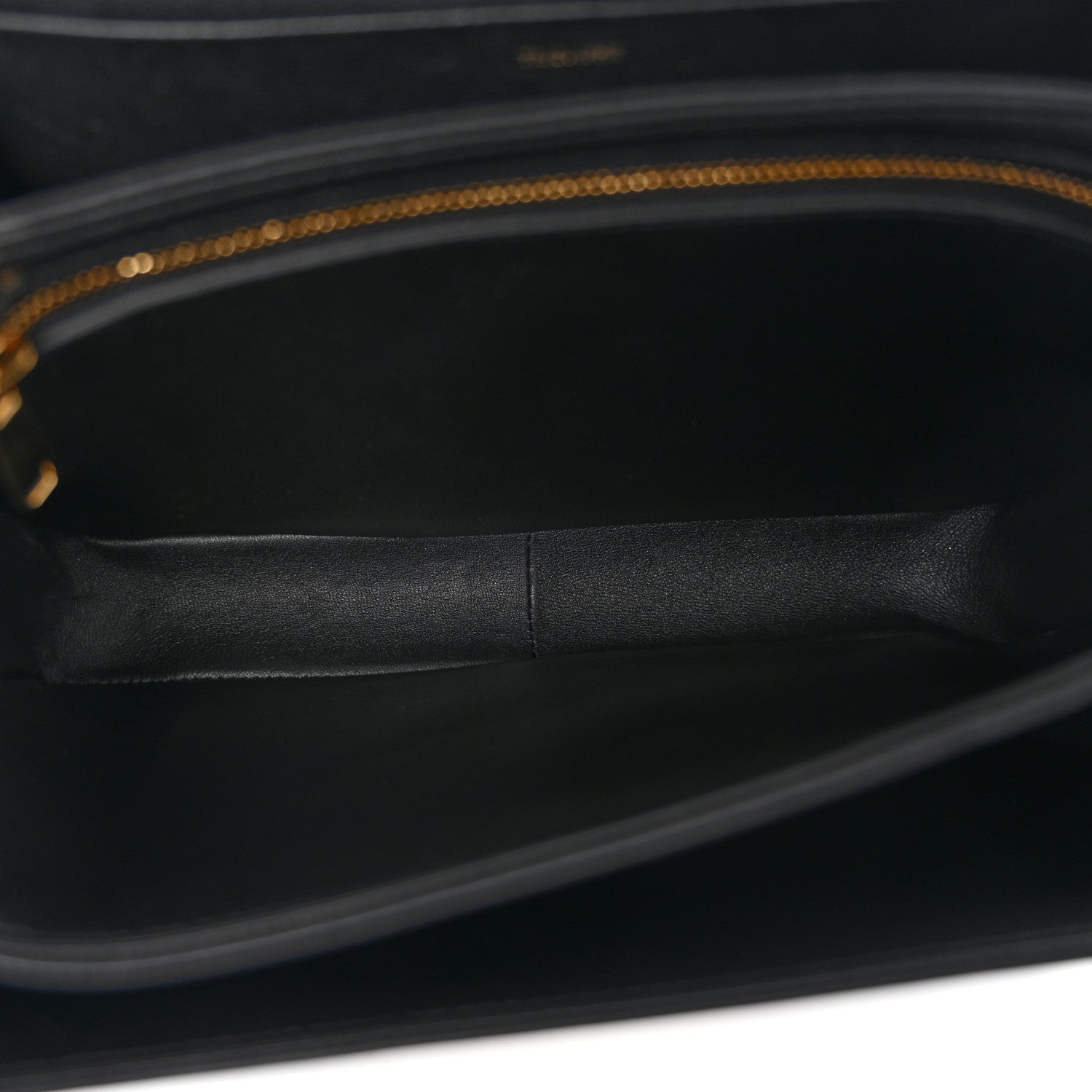 Shiny Calfskin Medium Triomphe Black