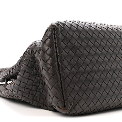 Nappa Intrecciato Garda Bag Ebano