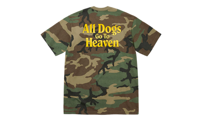 All Dogs Go To Heaven Tee "FW25 - Woodland Camo" SU26139