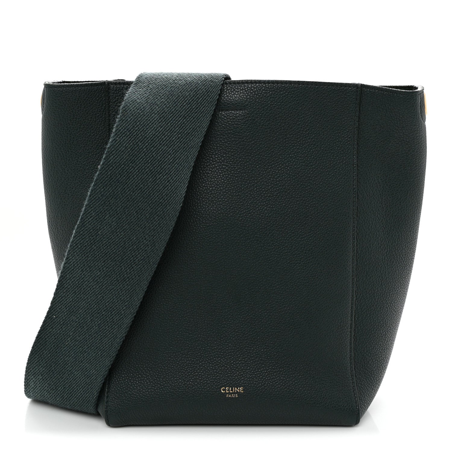 Soft Grained Calfskin Small Sangle Bucket Bag Amazone