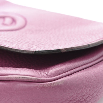Pebbled Calfskin Medium Soho Flap Crossbody Peonia Flower