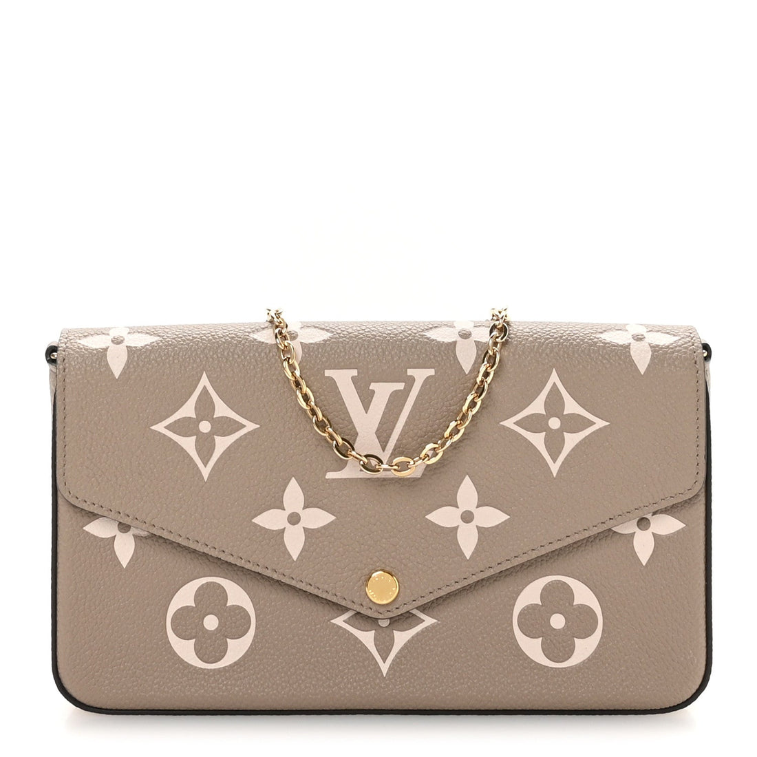 Empreinte Monogram Giant Felicie Pochette Tourterelle Creme
