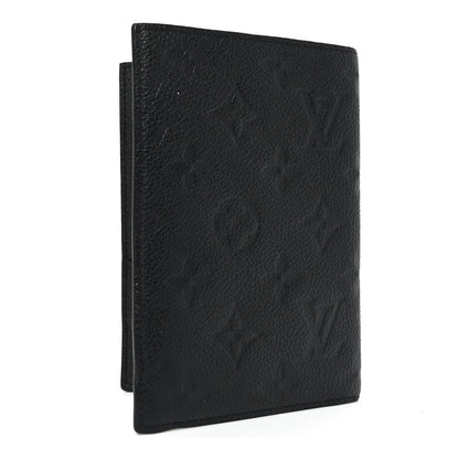 Empreinte Monogram Passport Cover Black