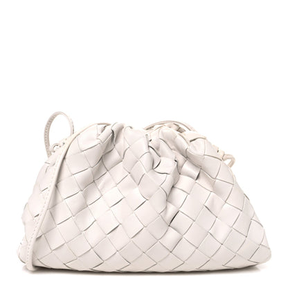 Nappa Intrecciato The Mini Pouch Chalk