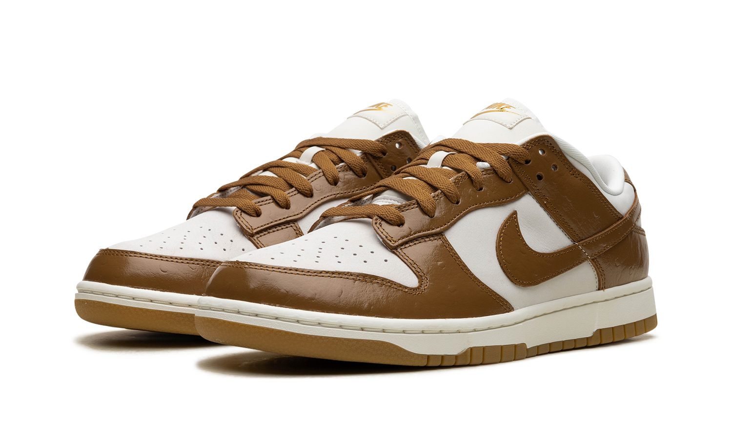 DUNK LOW WMNS "Brown Ostrich" FJ2260 001