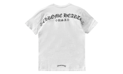 USA Script Short Sleeve Tee "White" CHRM1586