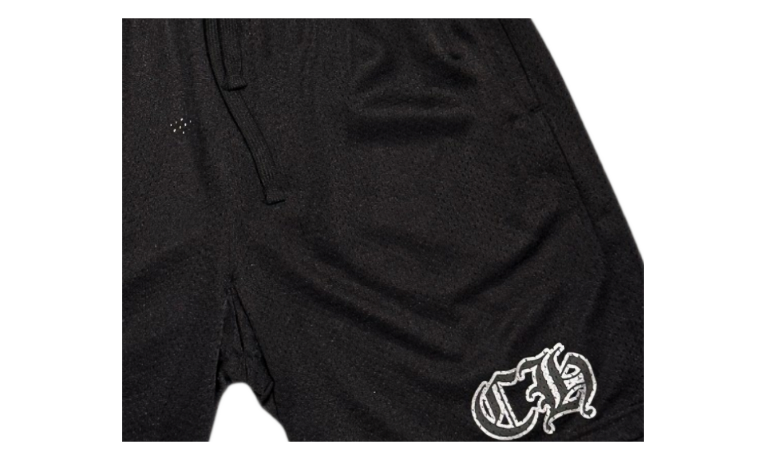 Sports Mesh Varsity Shorts "Black" CHRM1013