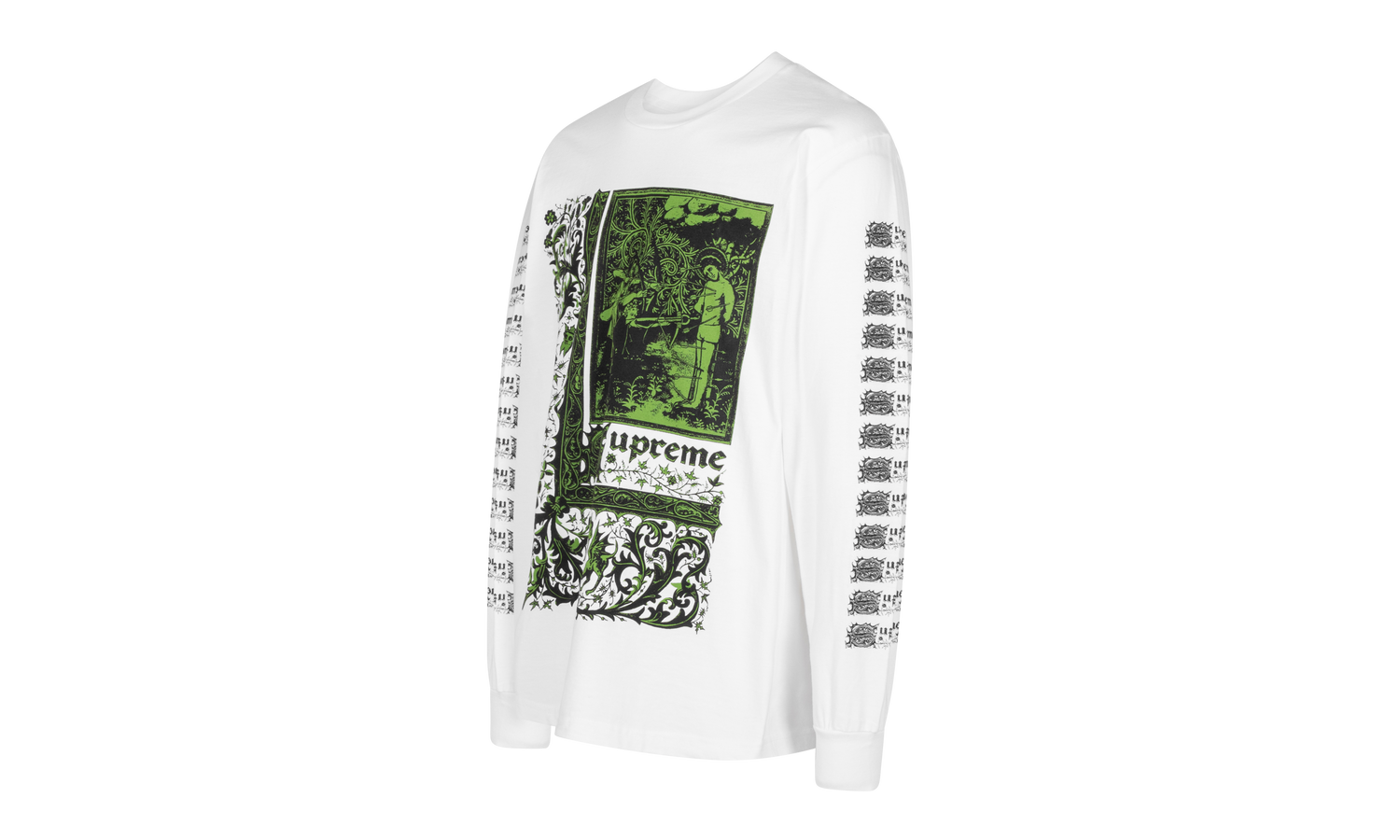 Saint Sebastian L/S Tee "White" SU25180