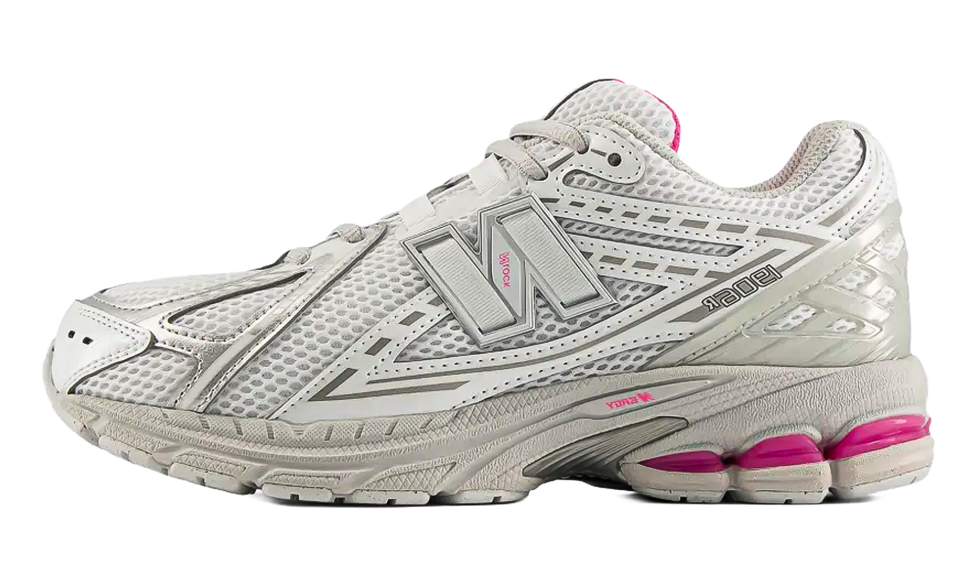 1906 Lace V1 GS "Light Silver Metallic / Pink Heat" G19065PB