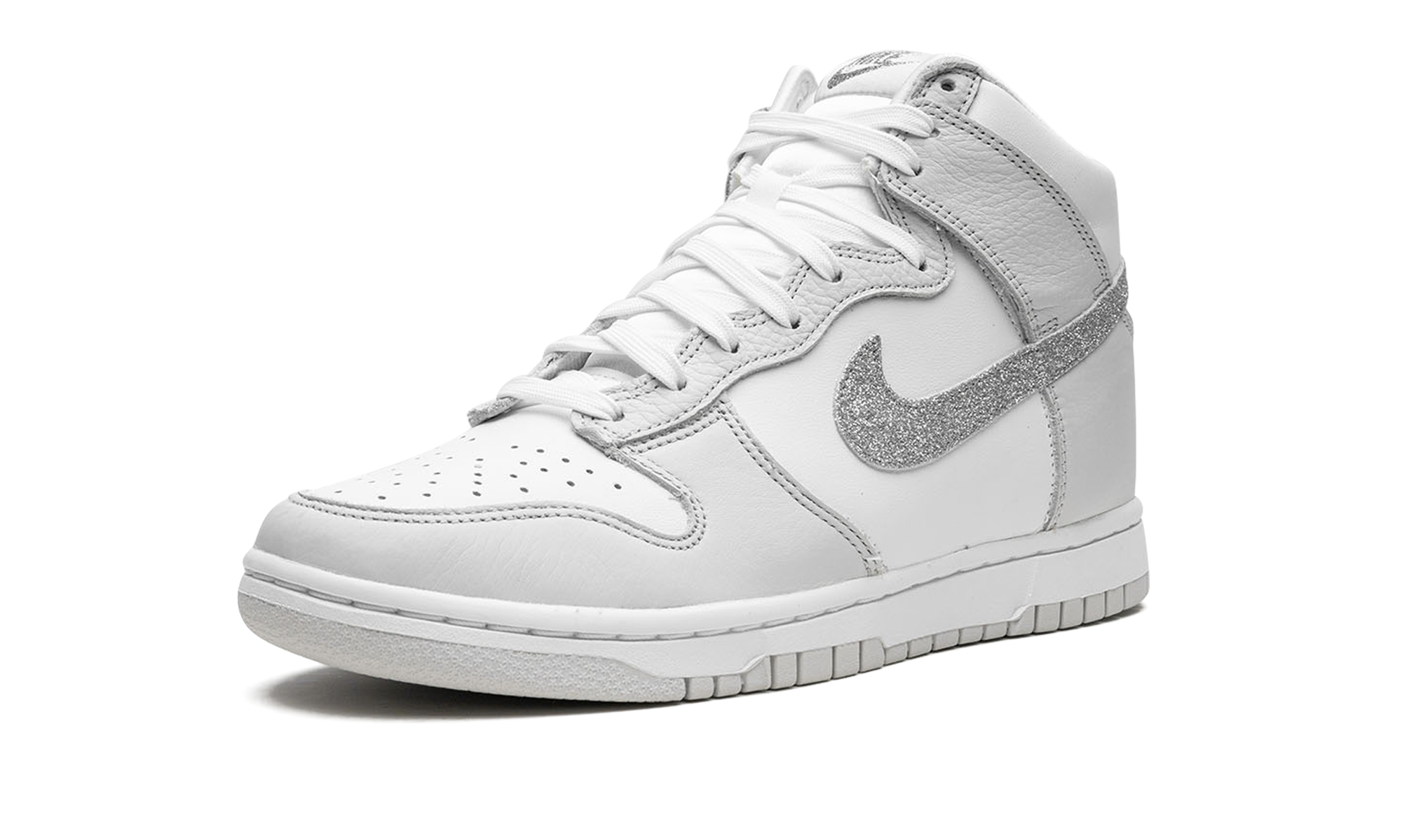 DUNK HIGH MNS WMNS "Silver Swoosh" FJ4578 100