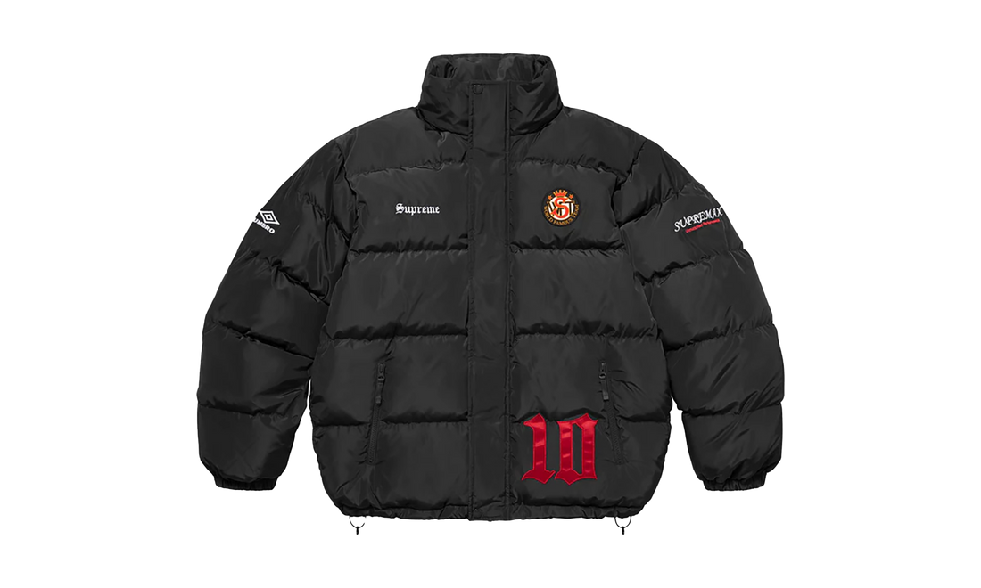 Umbro® Down Puffer Jacket "FW25 - Black" SU26287