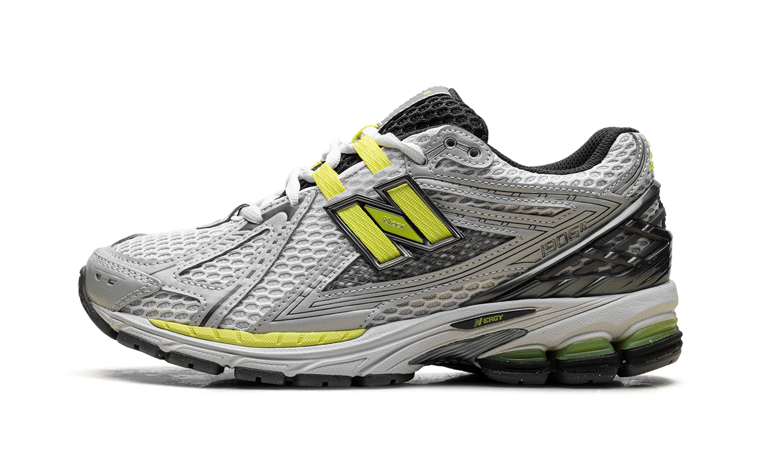 1906 "Light Silver Metallic/Alkaline Green" U190652H