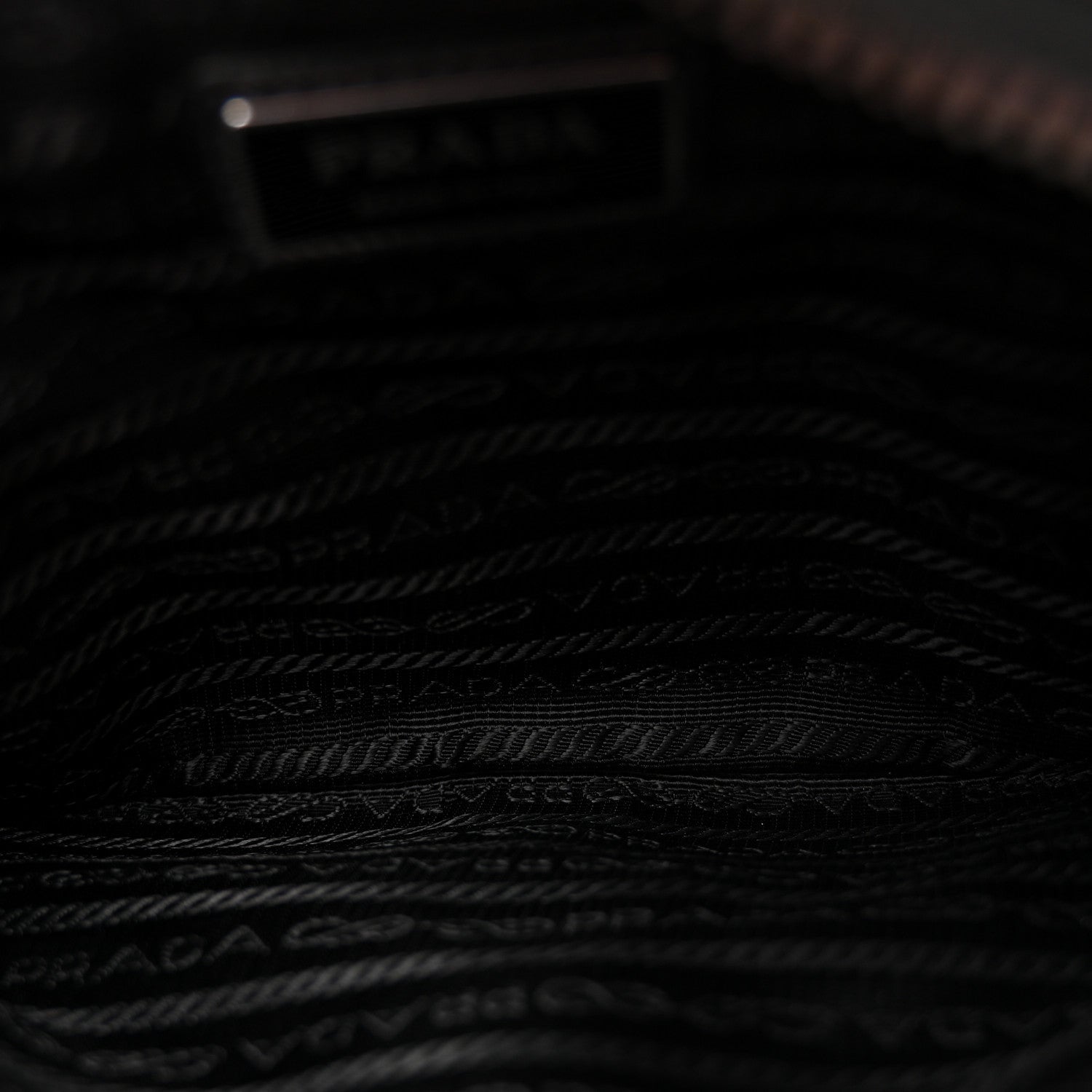 Re-Nylon Saffiano Sling Bag Black