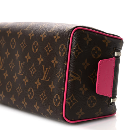 Monogram Macassar Dopp Kit Toilet Pouch Pondichery Pink