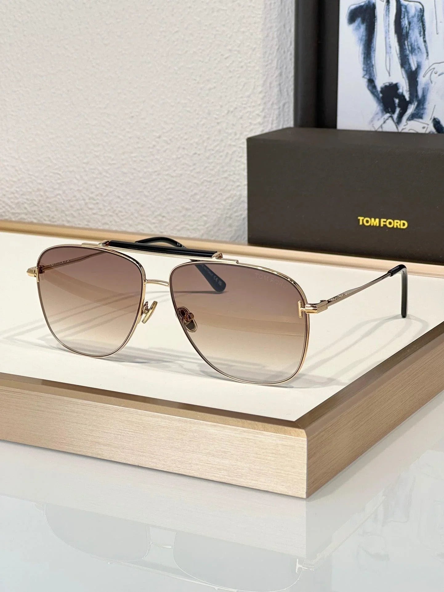 TOM FORD FT 1017 JADEN - 28N SHINY ROSE GOLD | SUNGLASSES 🔱