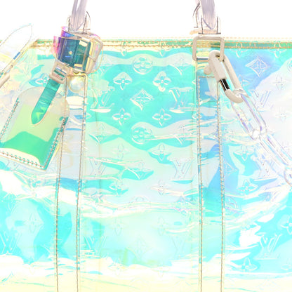 PVC Monogram Keepall Bandouliere 50 Iridescent Prism