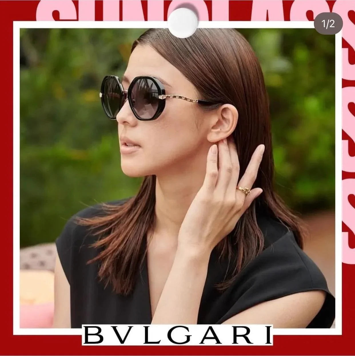 Bvlgari 8242B Sunglasses 55013B Women&