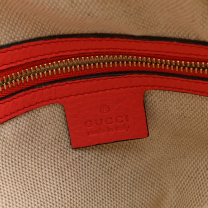 Pebbled Calfskin Small Soho Bowler Begonia Pink