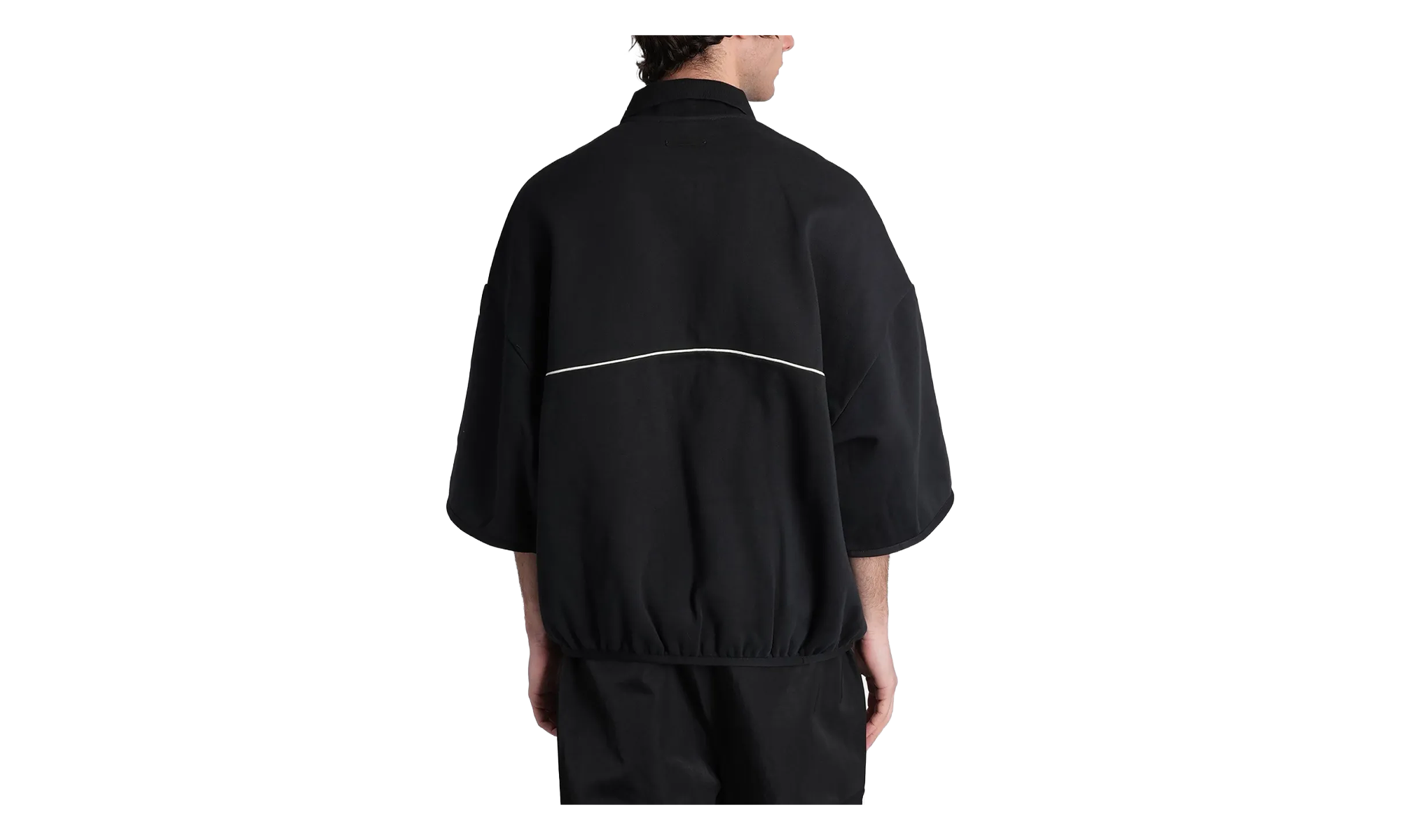 Active Trace Quarter Sleeve Modern Polo "Vintage Black" 192SP264301F