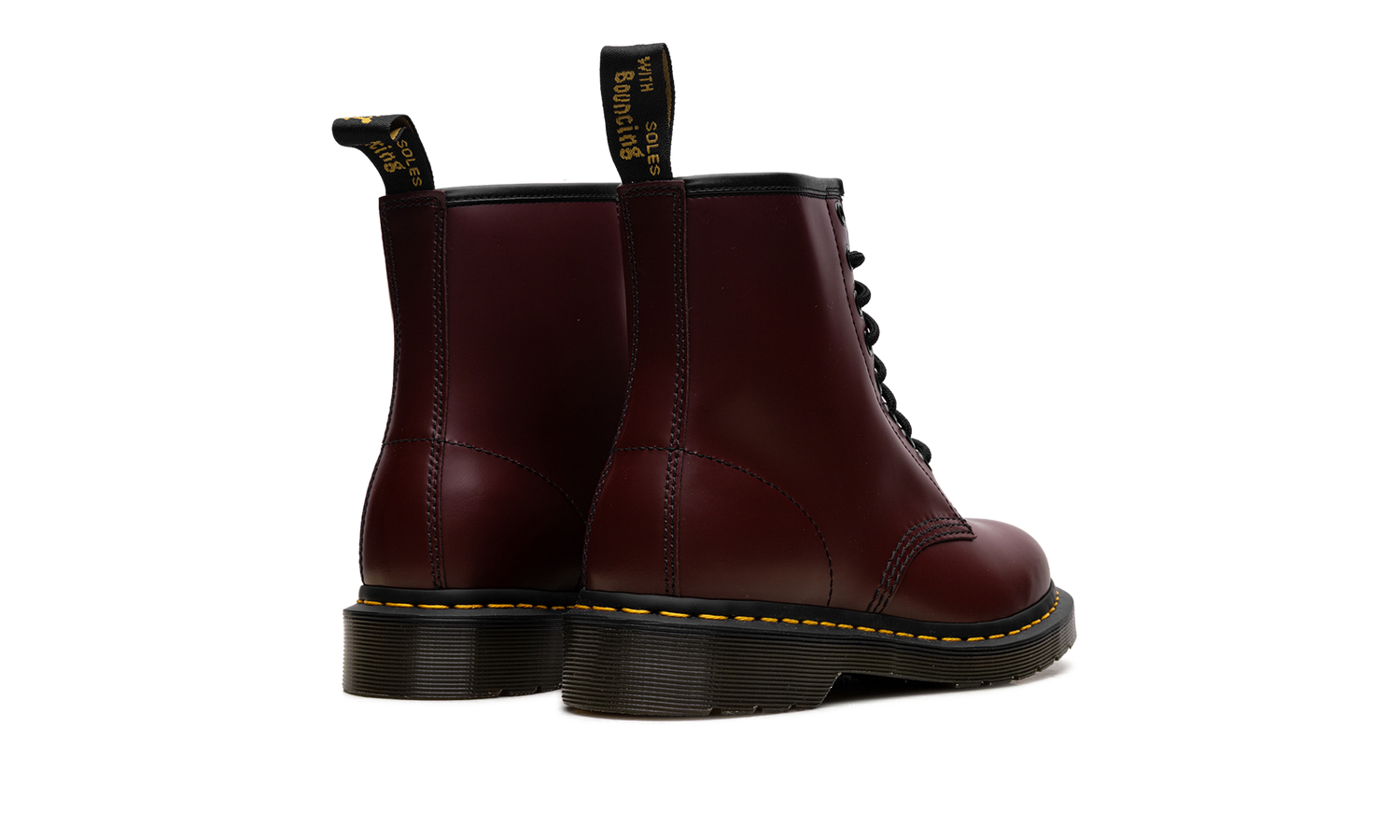 1460 SMOOTH LEATHER LACE UP BOOTS "Cherry Red" 11822600