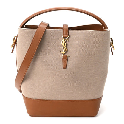 Raffia Vegetable Le 37 Bucket Bag Naturel Brick