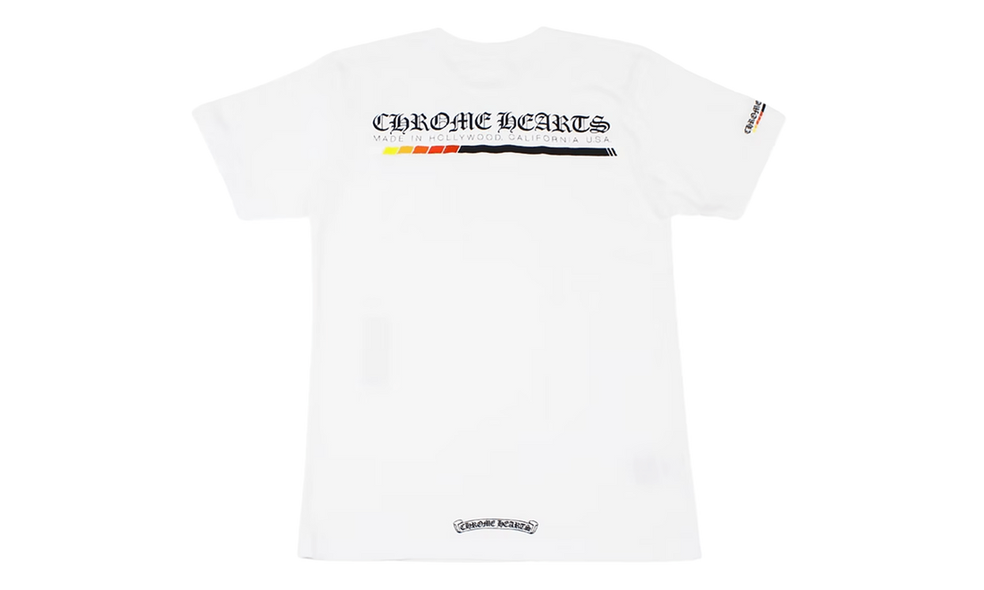 Turbo Logo Short Sleeve T-Shirt "White" CHRM1220