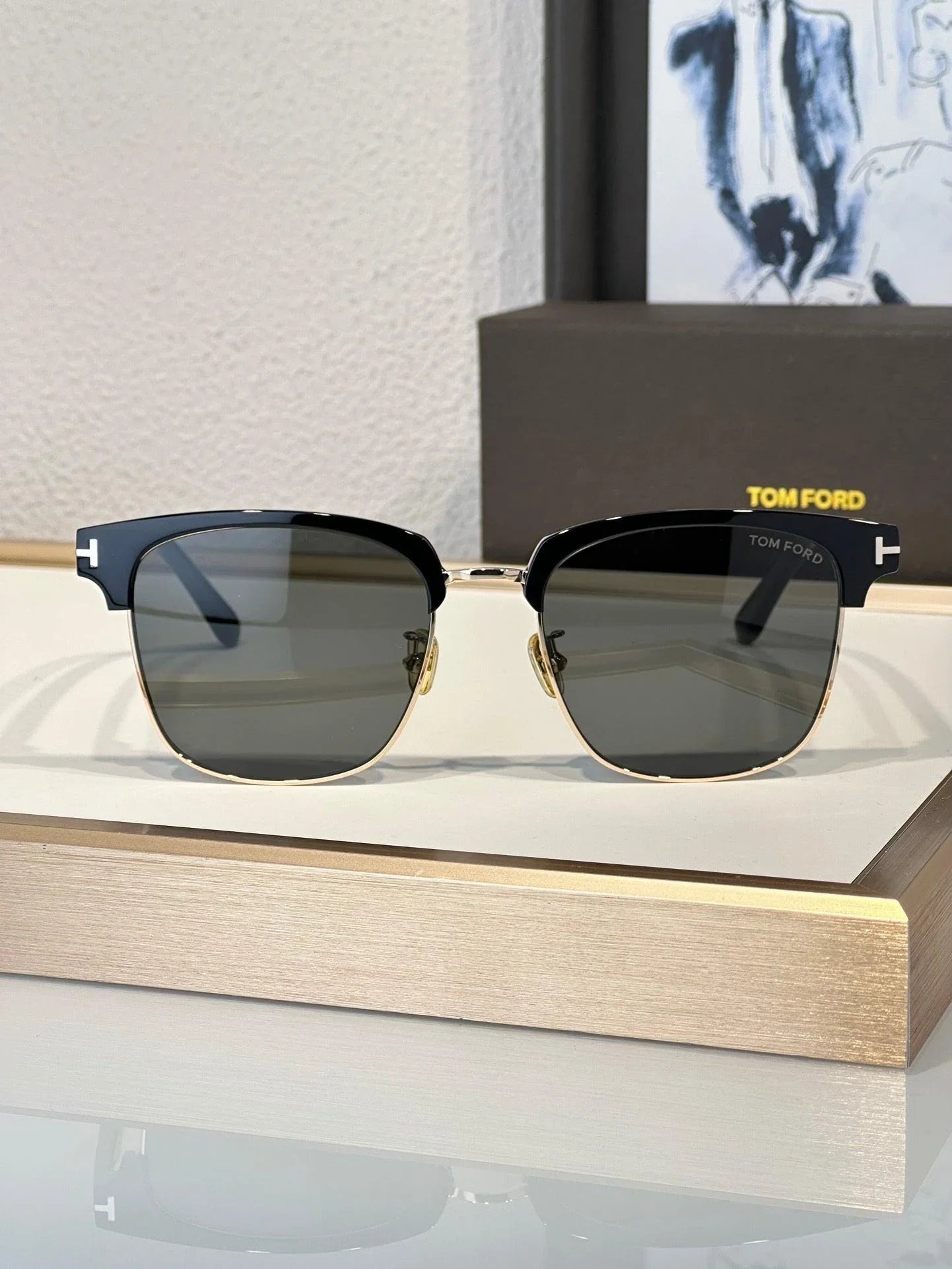 Tom Ford TF1139 POLARIZED RIVER Sunglasses 🔱