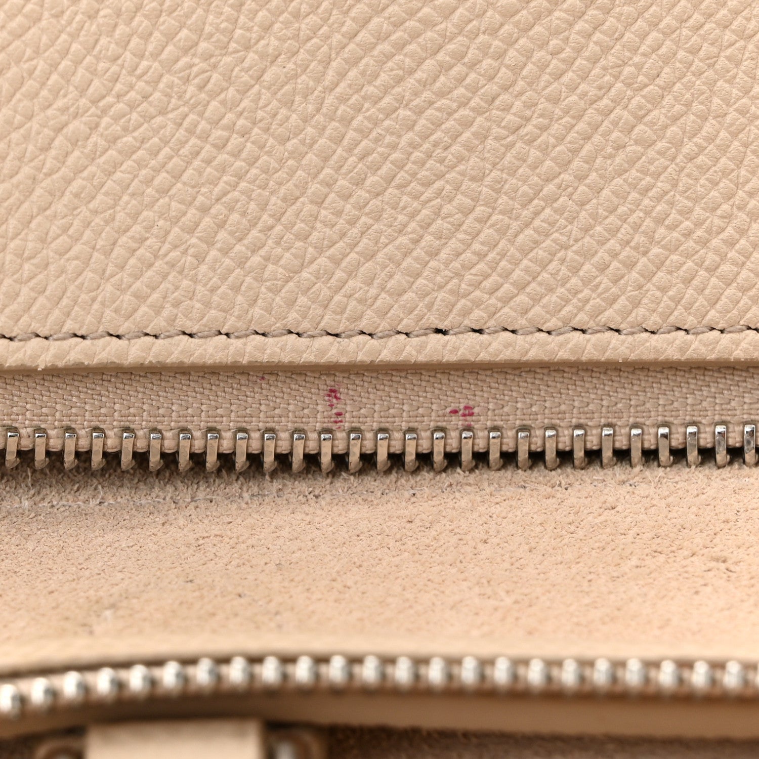 Grained Calfskin Mini Belt Bag Light Taupe