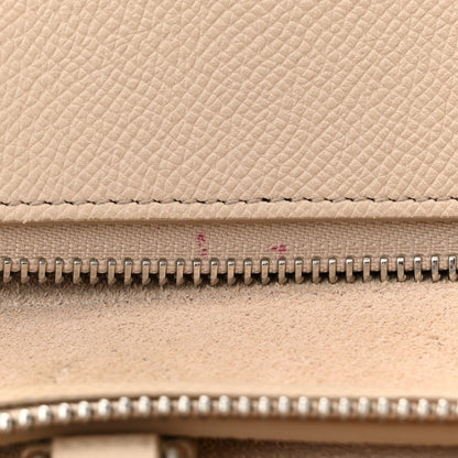Grained Calfskin Mini Belt Bag Light Taupe