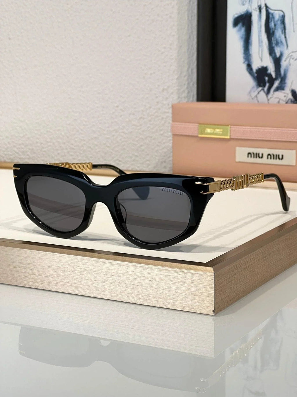 MIU MIU MU 12WS - 1AB5S0 Women's  Sunglasses✨
