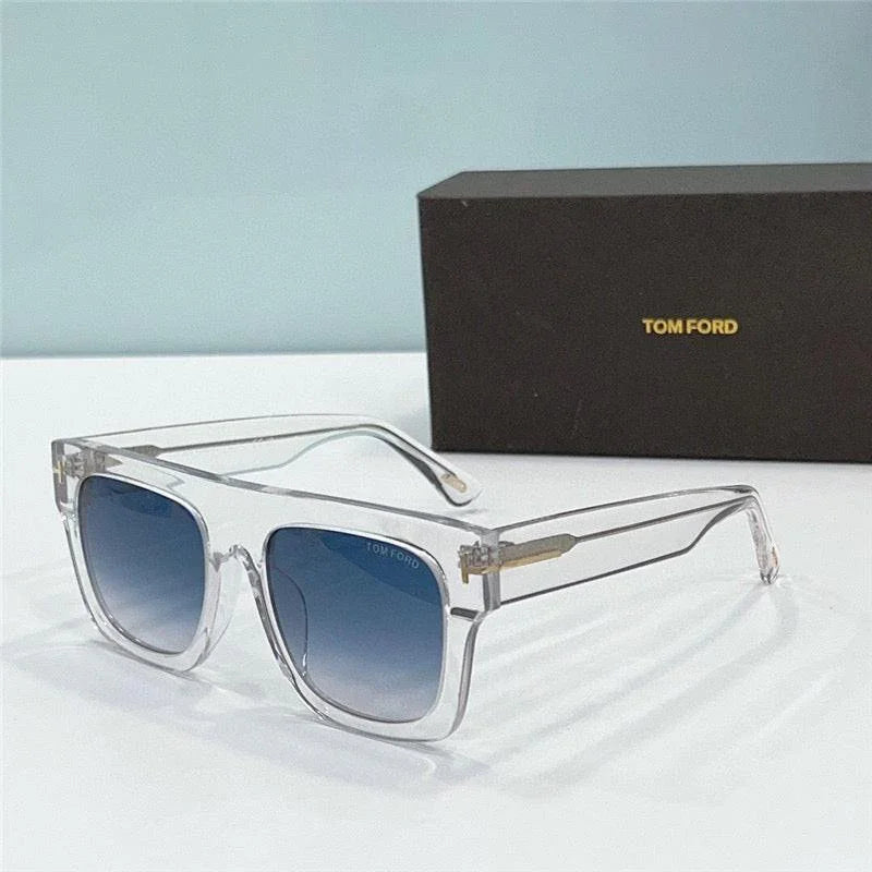 TOM FORD FAUSTO TF0711 Rectangular Sunglasses ✨