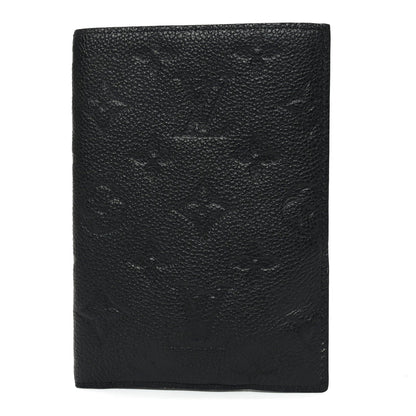Empreinte Monogram Passport Cover Black