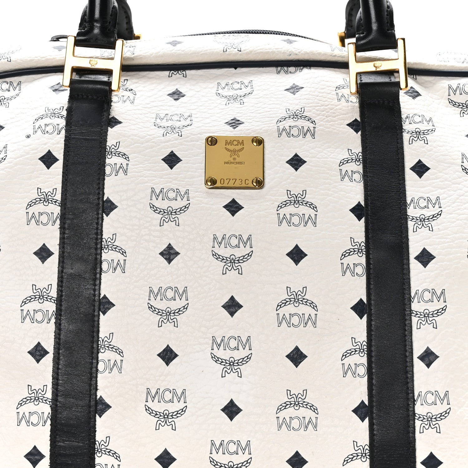 Visetos Weekender Duffle Bag White