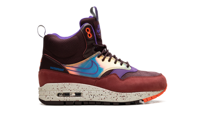 AIR MAX 1 MID SNEAKERBOOT WMNS "Deep Burgundy Iridescent" 685269 600