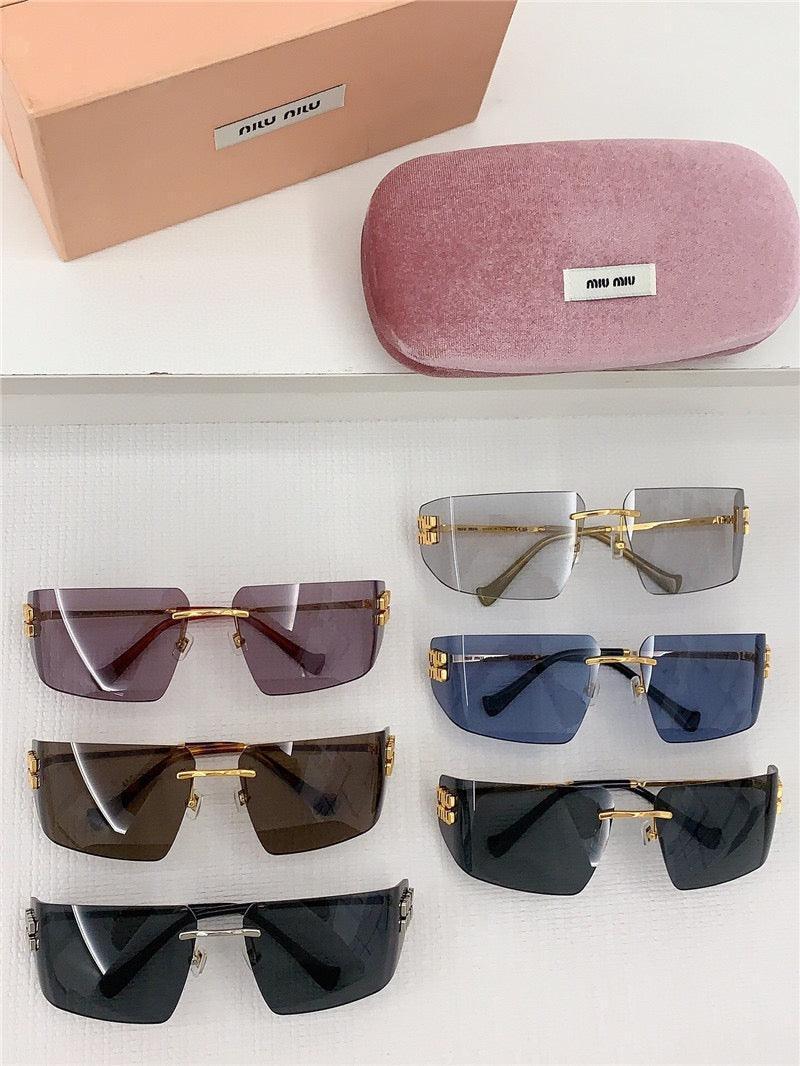 2024 Miu Miu Eyewear MU 54YS 5AK-5S0 Runway frameless sunglasses ✨