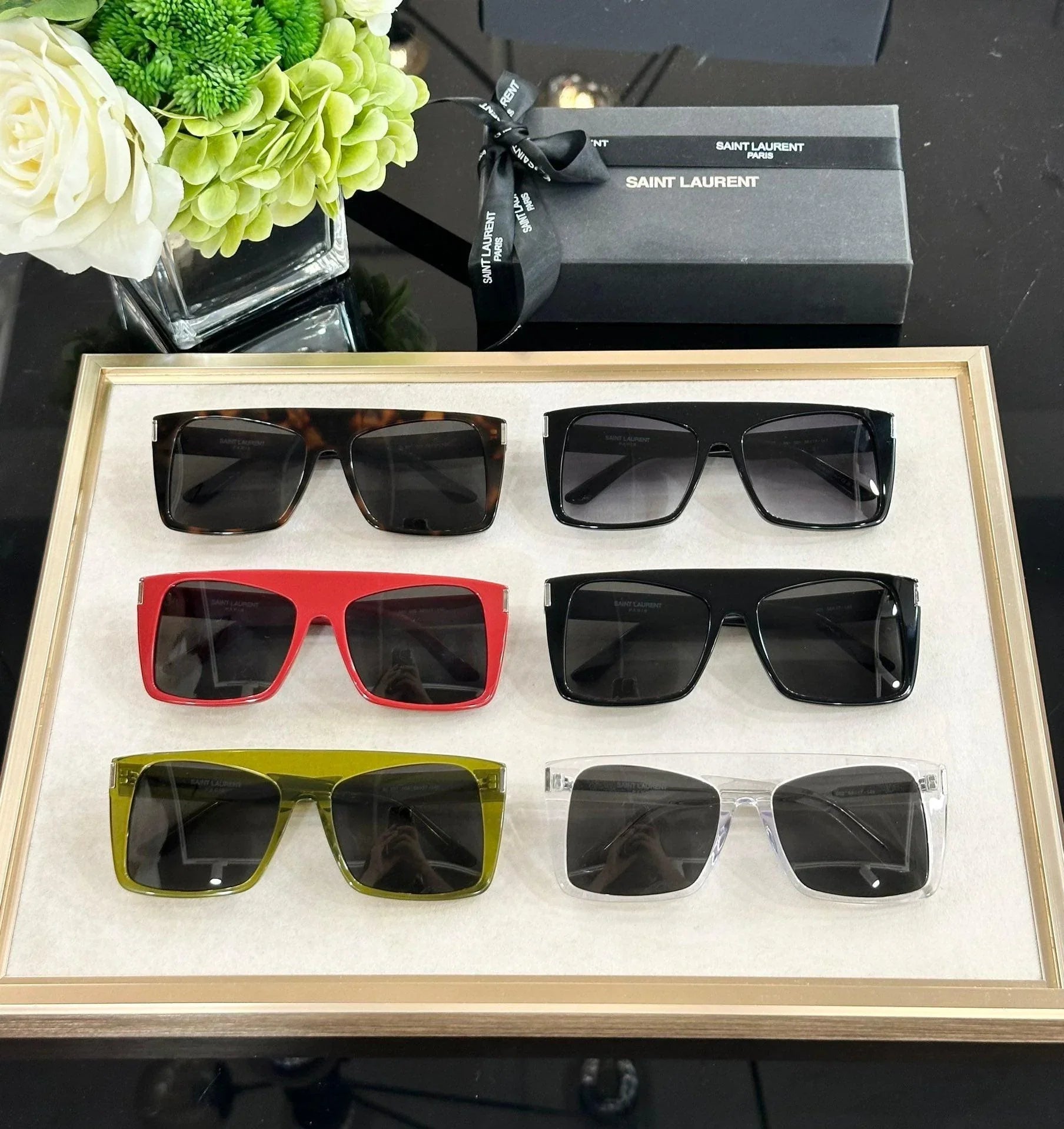 YSL Saint Laurent SL 651 Vitti square-frame sunglasses ✨