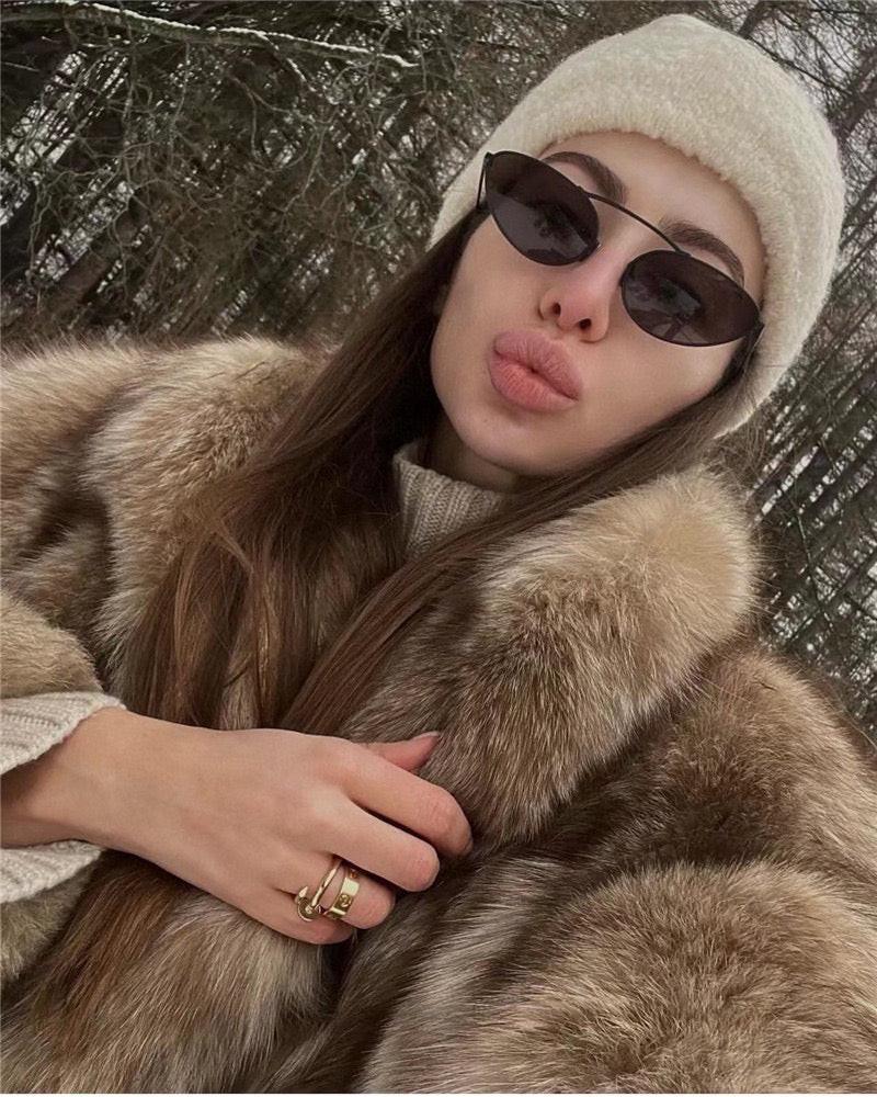 YSL 2024 Saint Laurent Women's Cat Eye SL-538 - 001 Sunglasses ✨