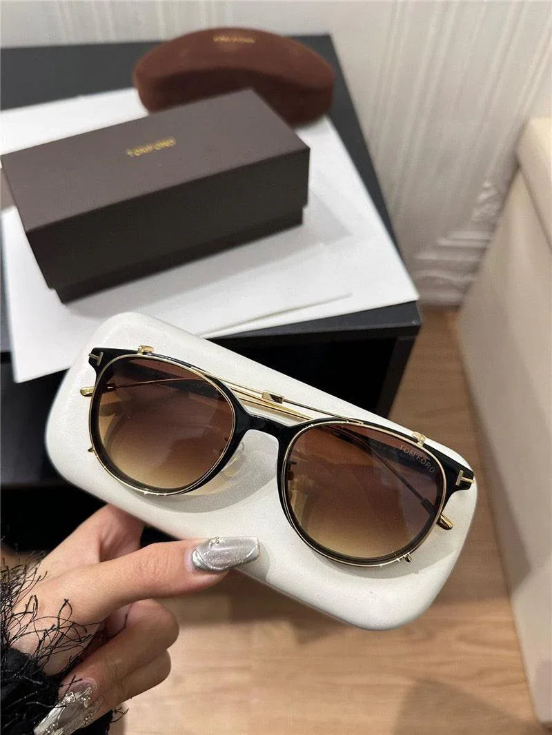 TOM FORD SOFT ROUND FT5644 Sunglasses 🔱
