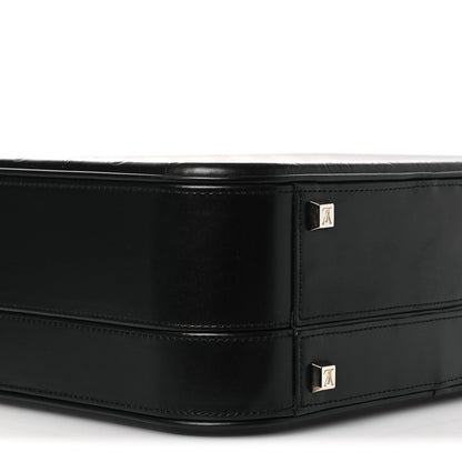 Monogram Glace Valisette MM Black