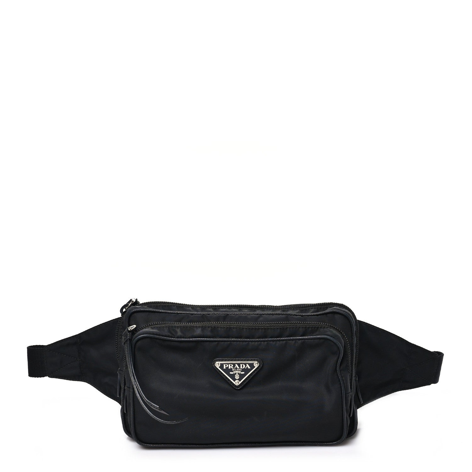 Tessuto Nylon Belt Bag Black