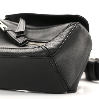 Calfskin Mini Puzzle Bumbag Black